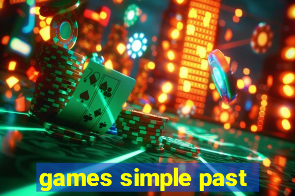 games simple past