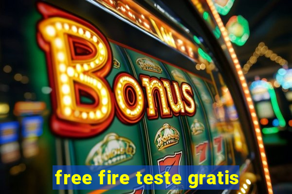 free fire teste gratis