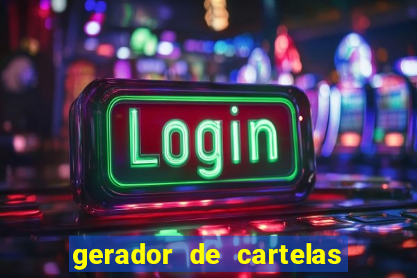 gerador de cartelas de bingo 1 a 99