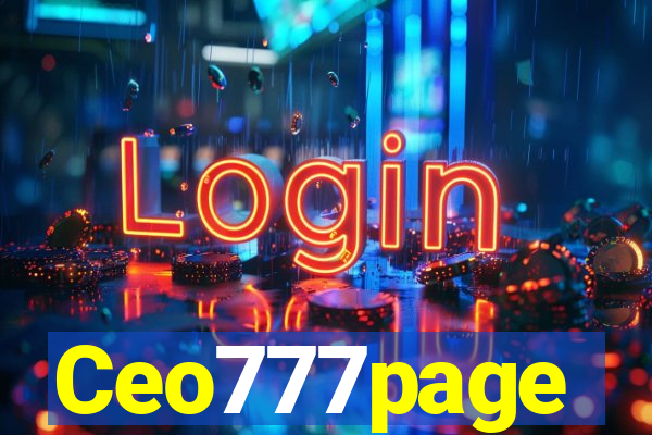 Ceo777page