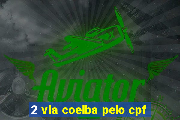 2 via coelba pelo cpf