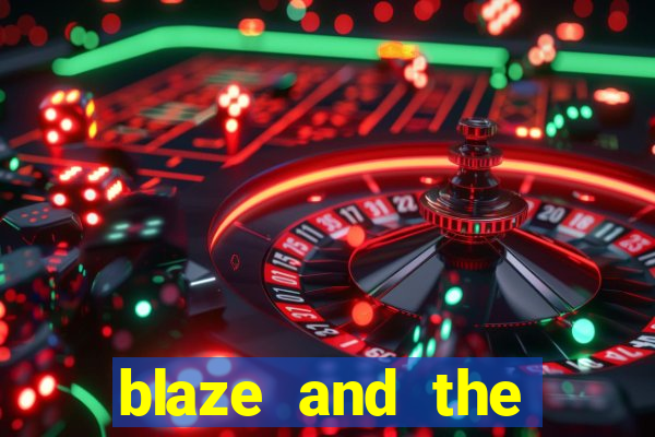 blaze and the monster machines logo font