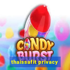 thaissafit privacy