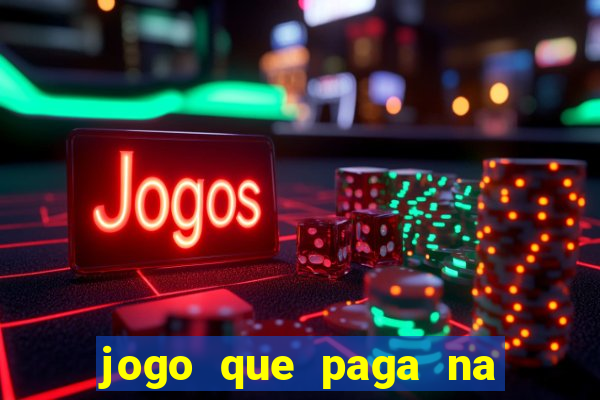 jogo que paga na hora via pix