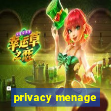 privacy menage